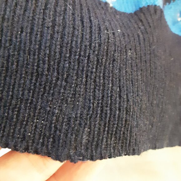 Pringle Made in Scotland Men's Argyle Sweater Blue Red White Size XXL - Picture 12 of 13